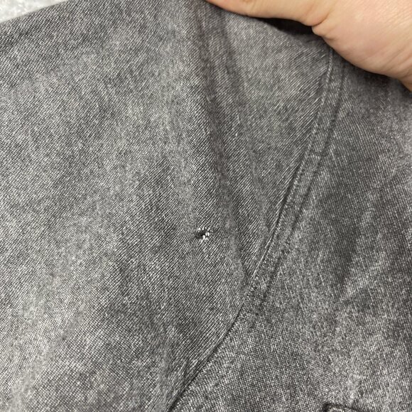 Woolrich Men’s XL Corduroy Collar Shirt M Gray Workwear Rugged Lumberjack  Read* - Picture 11 of 16